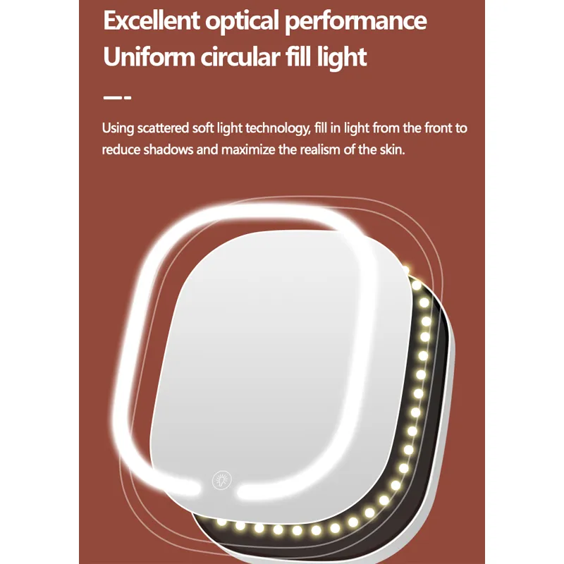 Espejo Para Maquillaje LED Aorlis AO-779