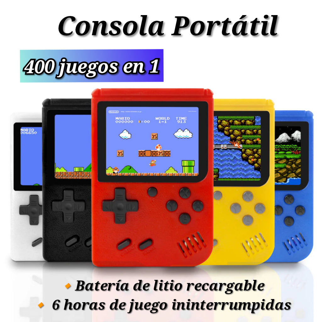 Mini Consola Portátil LUO 400 en 1