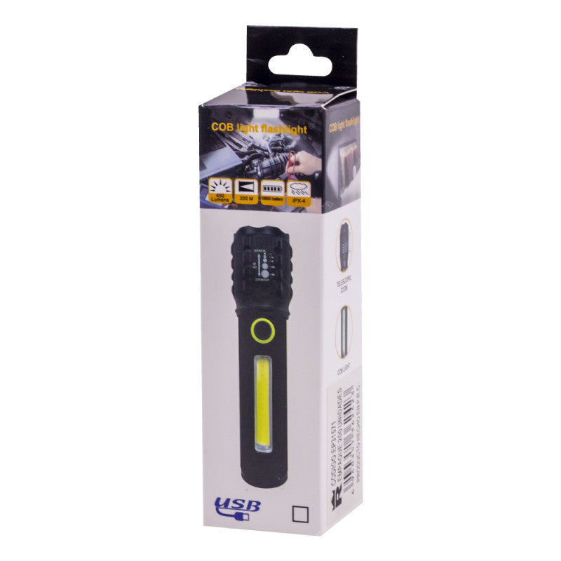 Mini Linterna LED Tatico COB Light Flash