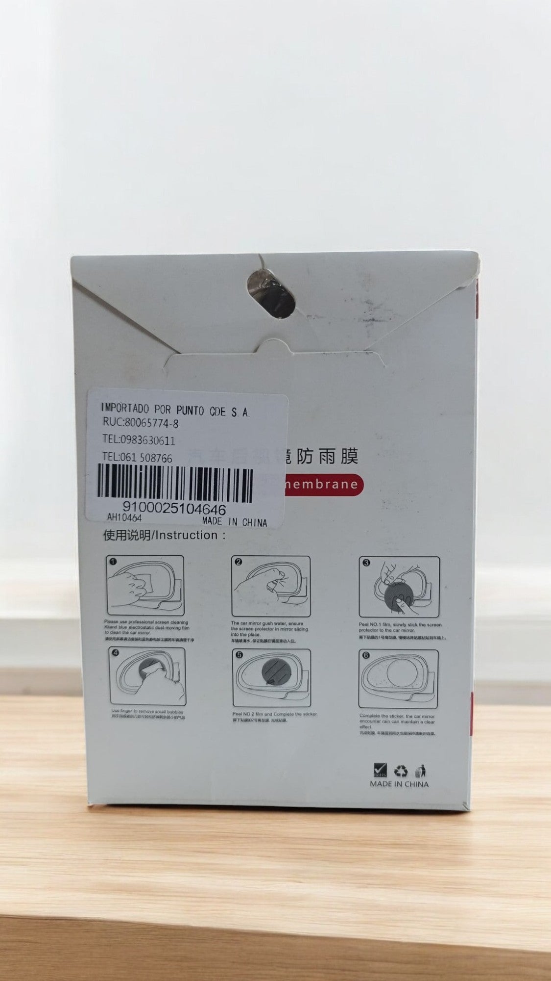 Película Anti Niebla x2 para Retrovisor