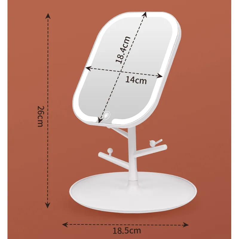 Espejo Para Maquillaje LED Aorlis AO-779