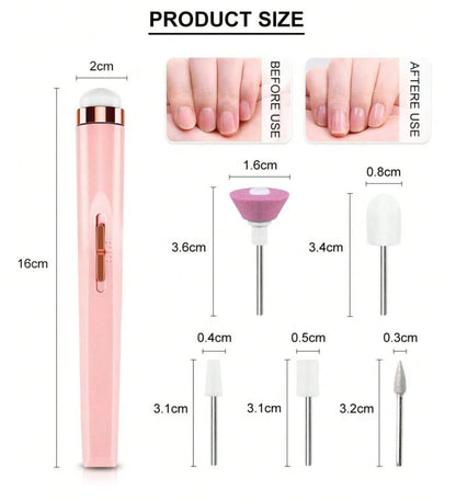 PULIDOR DE UÑAS RECARGABLE